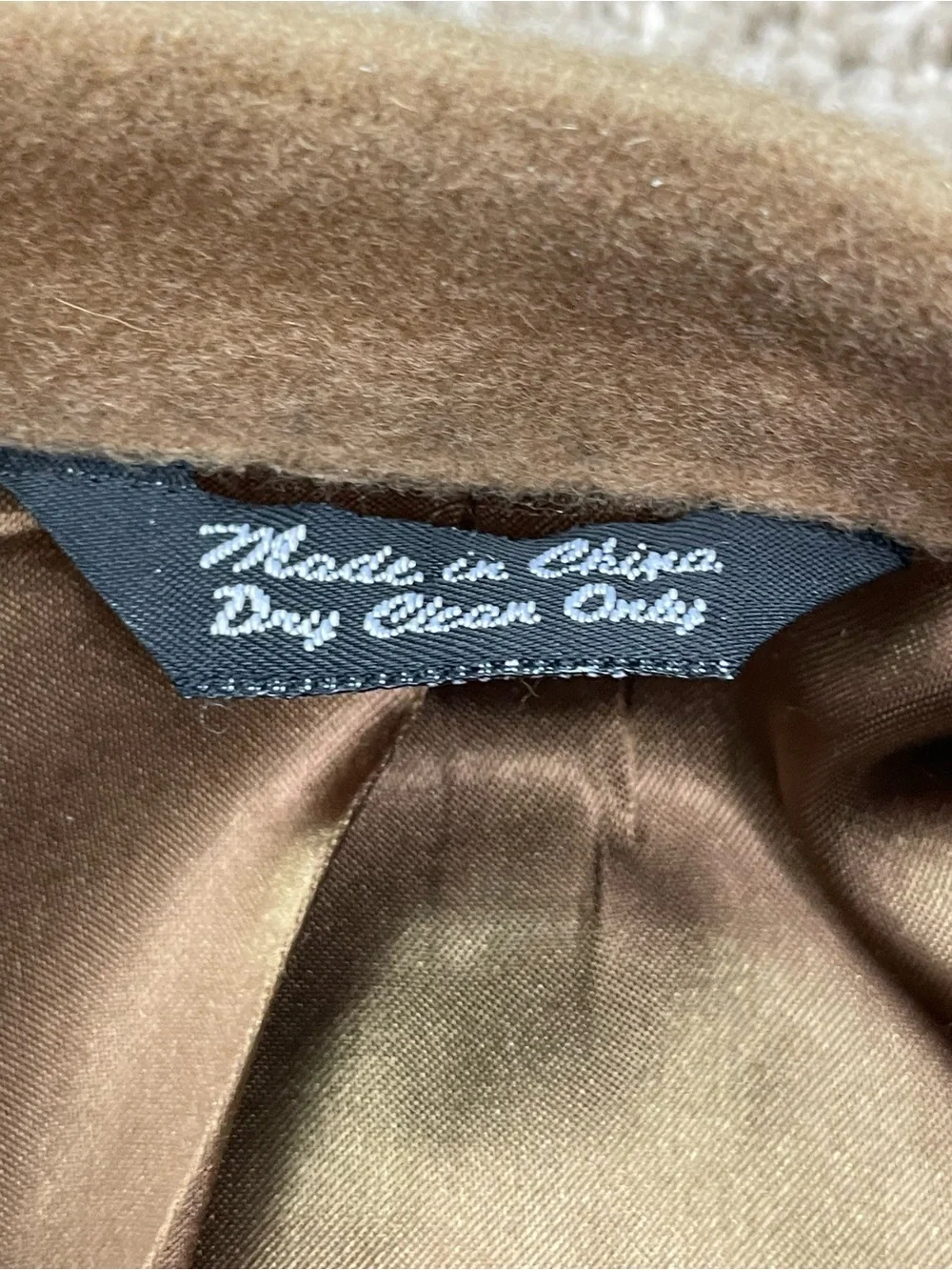 Vintage Marshall Field’s Tan Men's Sport Coat Blazer 100% Cashmere